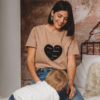 T-shirt d'allaitement COEUR