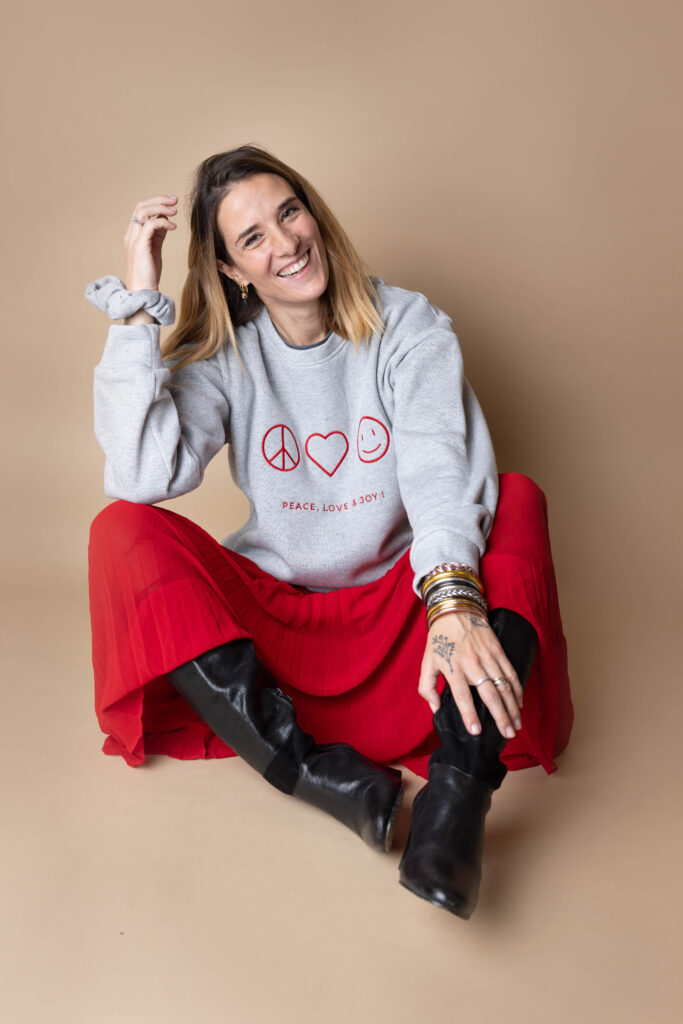 Sweat allaitement PEACE, LOVE & JOY