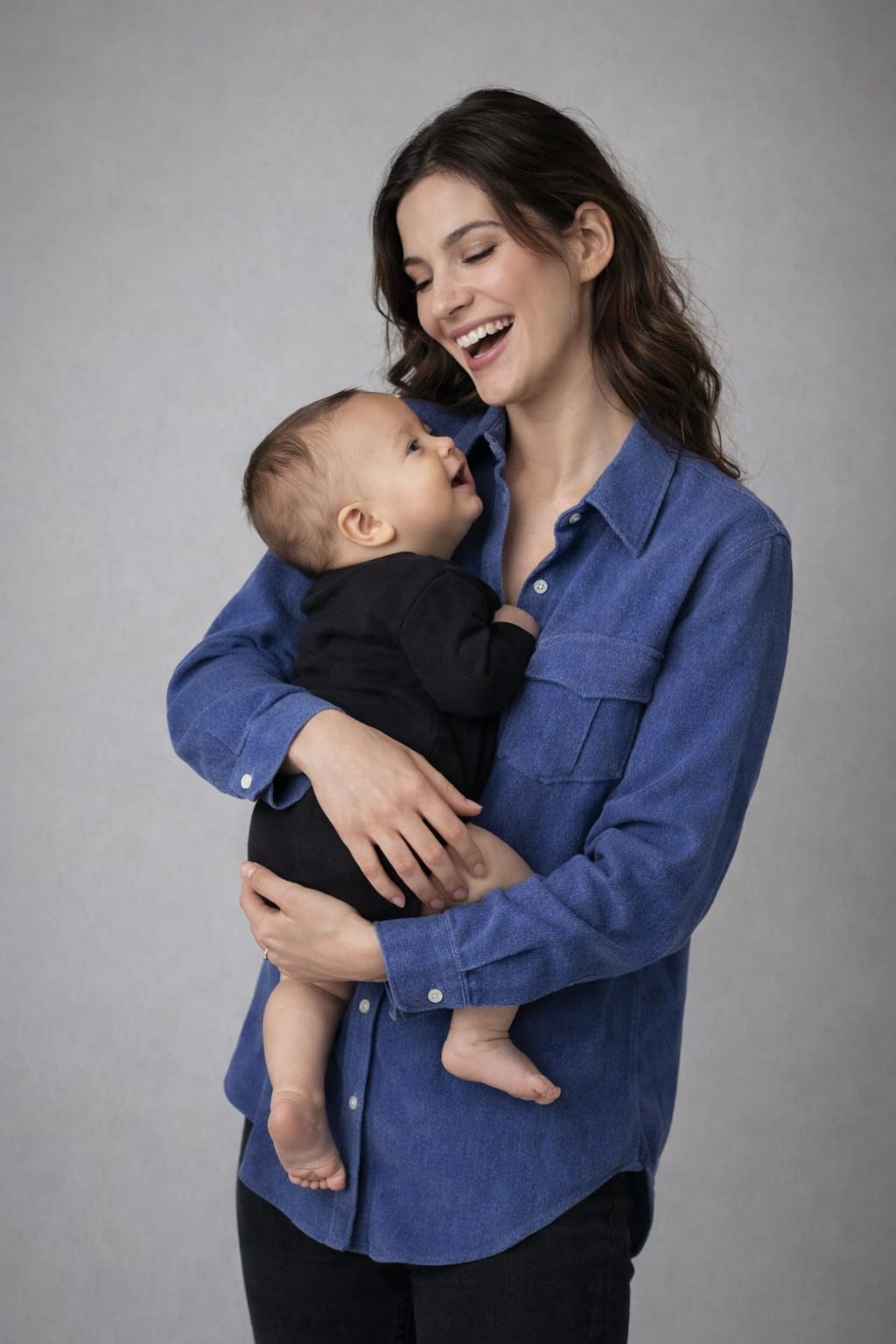 Chemise allaitement BLEU DENIM – Image 6