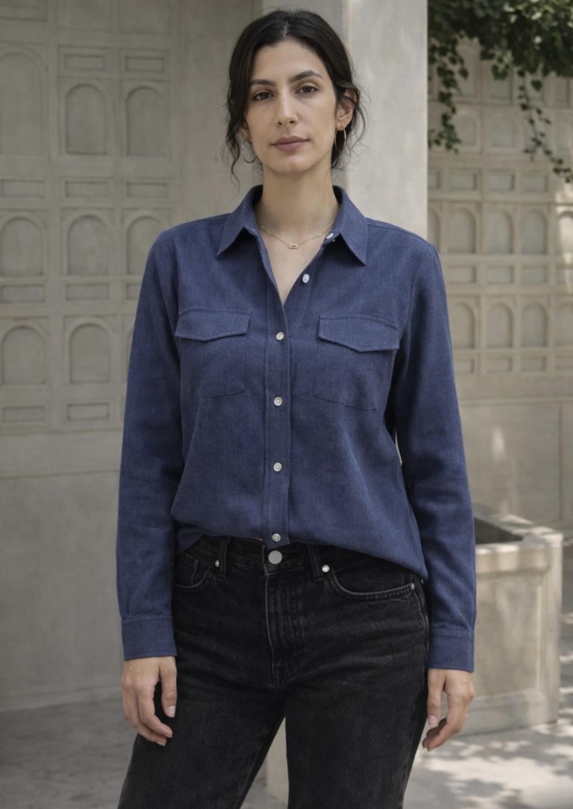 Chemise allaitement BLEU DENIM – Image 6